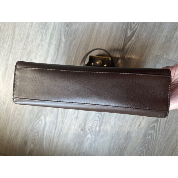 Gucci Dark Brown Leather Handbag - Picture 9 of 15